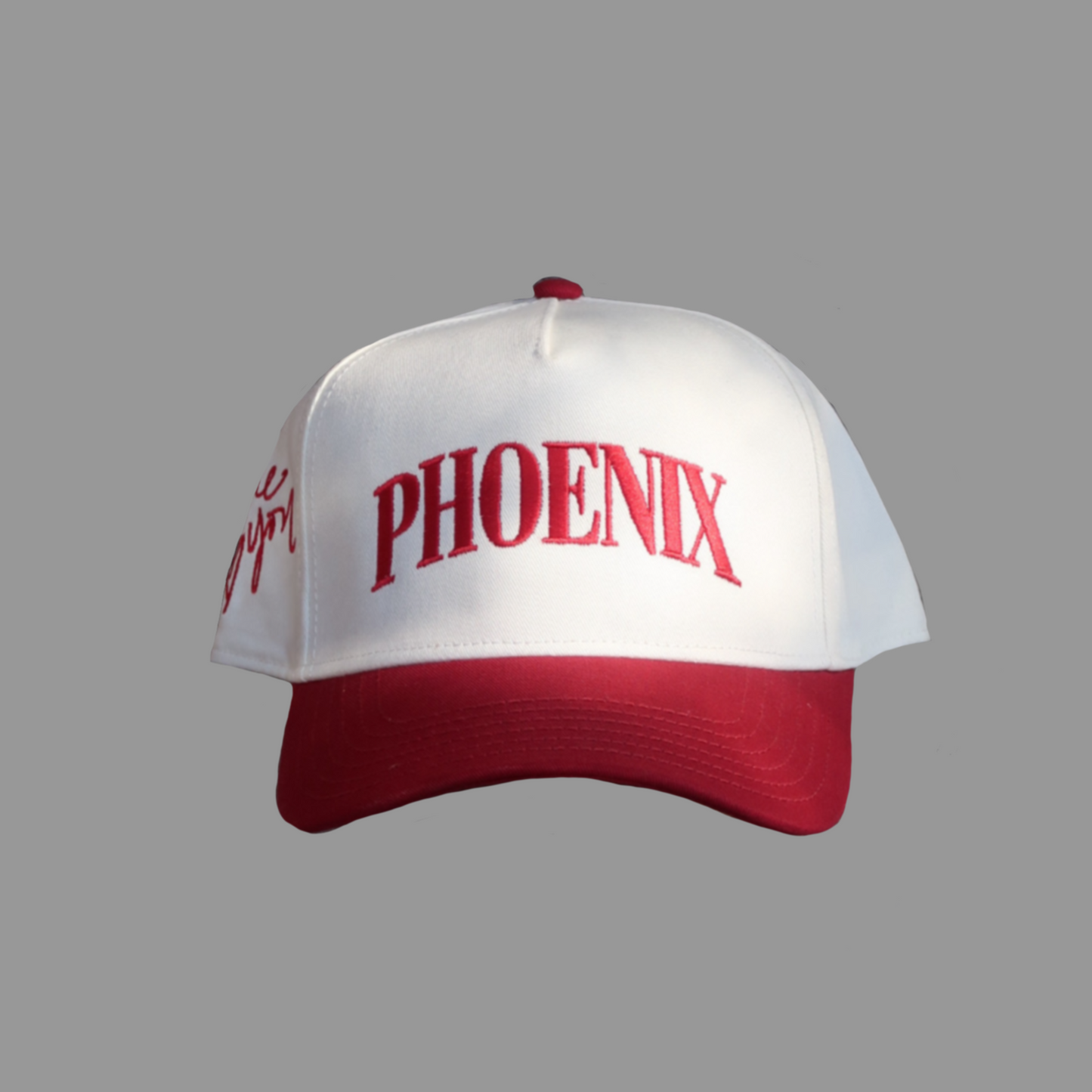 Love you PHOENIX two tone red/natural hat