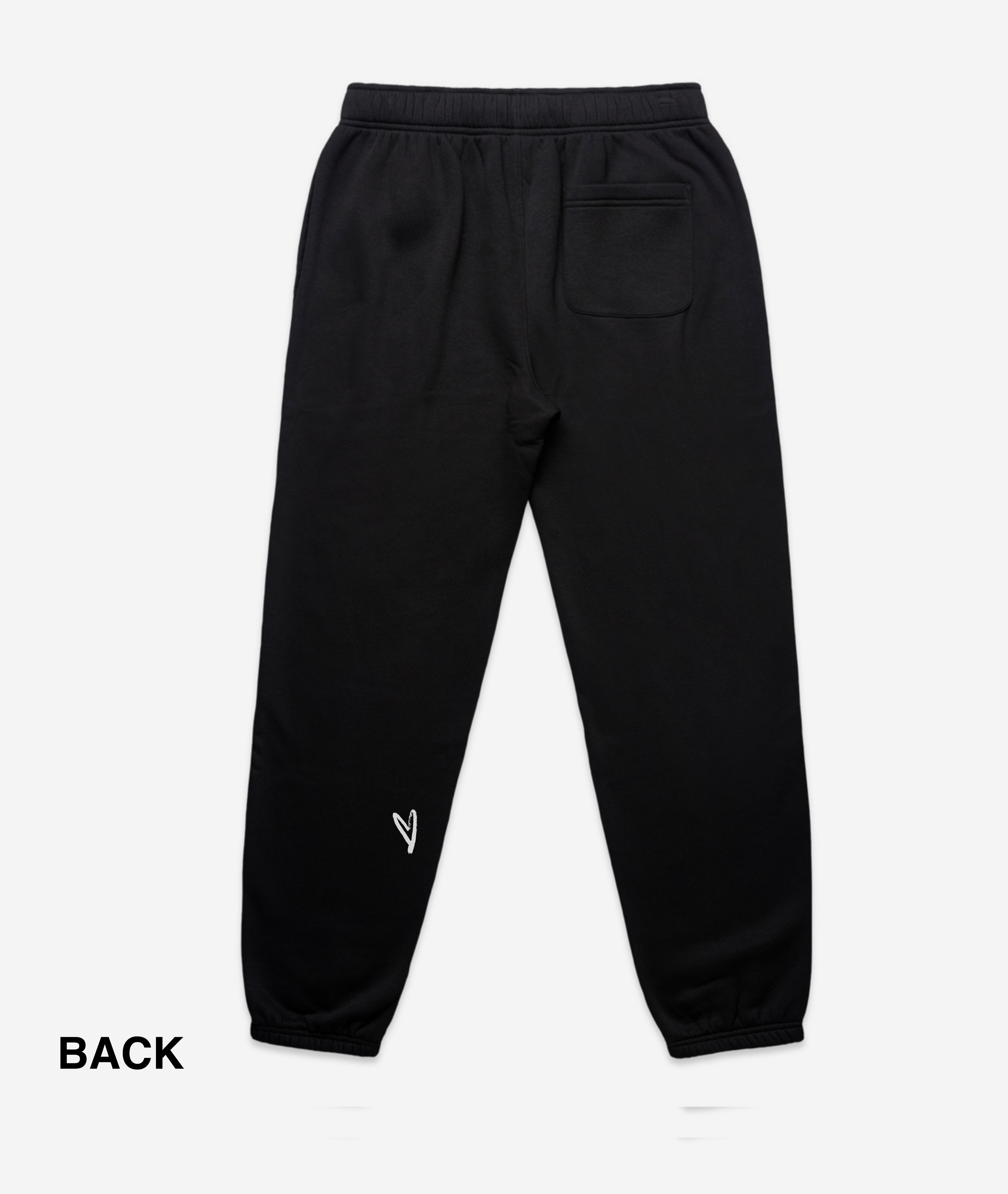 Black Heart Sweatpants