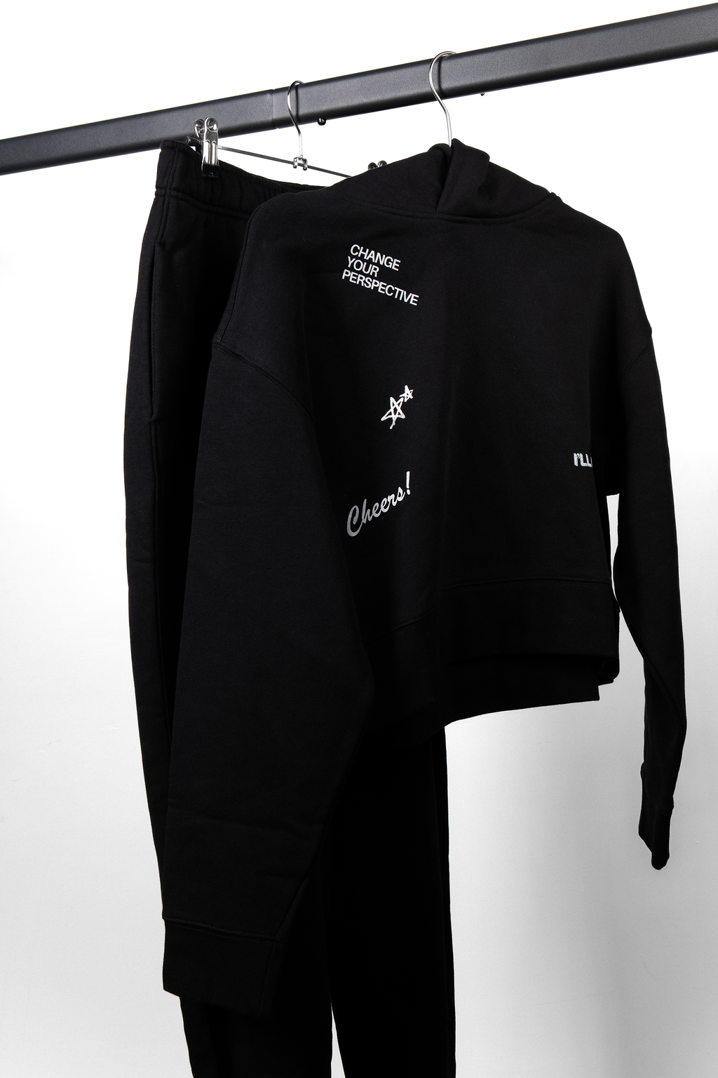 Greatest Hits Crop Hoodie