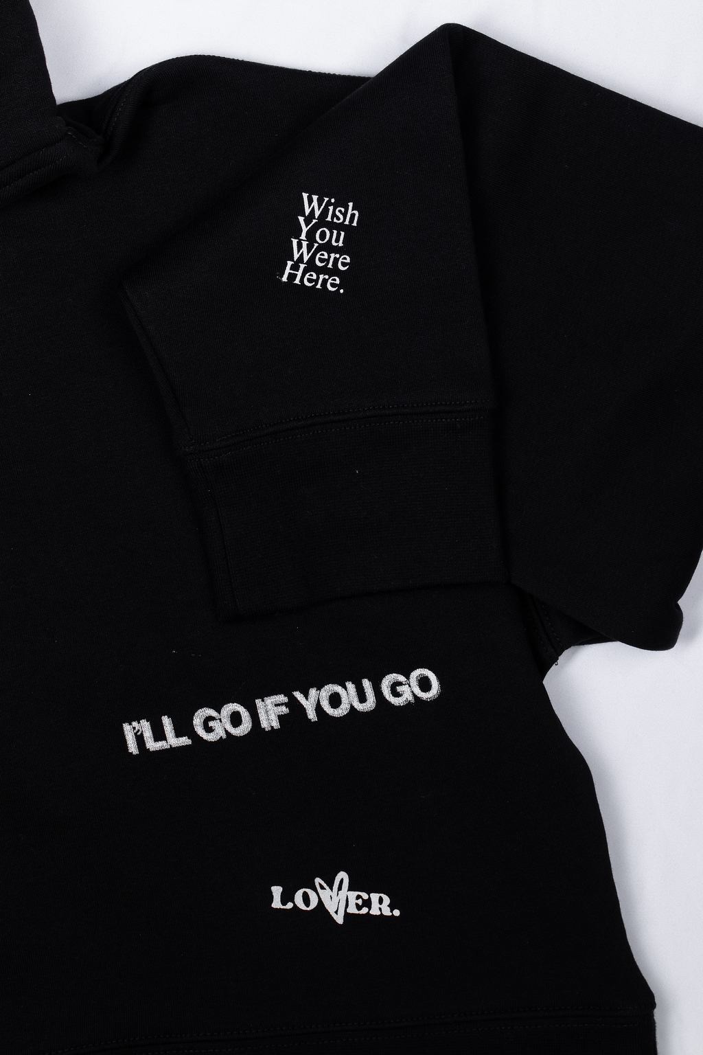 Greatest Hits Crop Hoodie