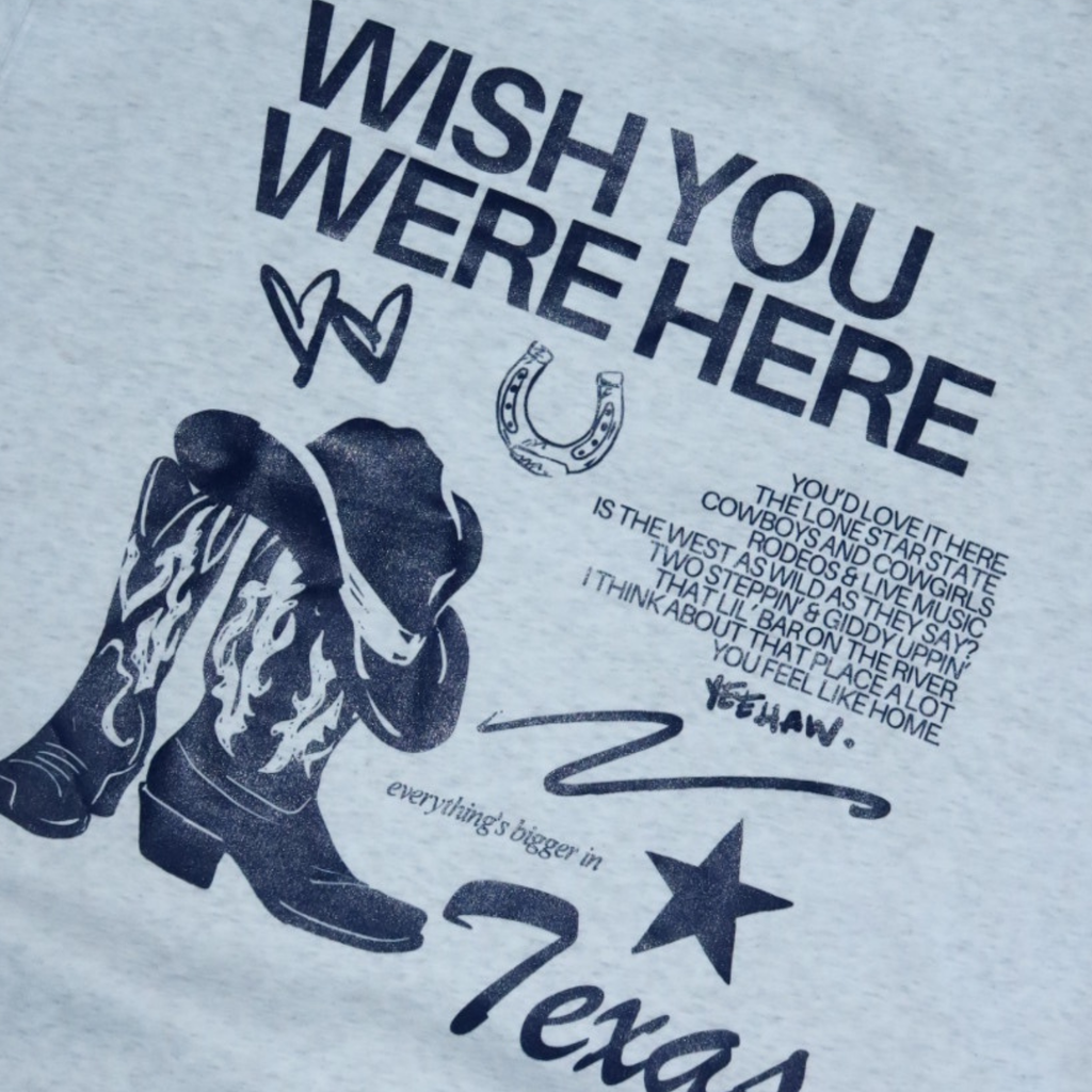 Wish You Were Here (TX) Crewneck