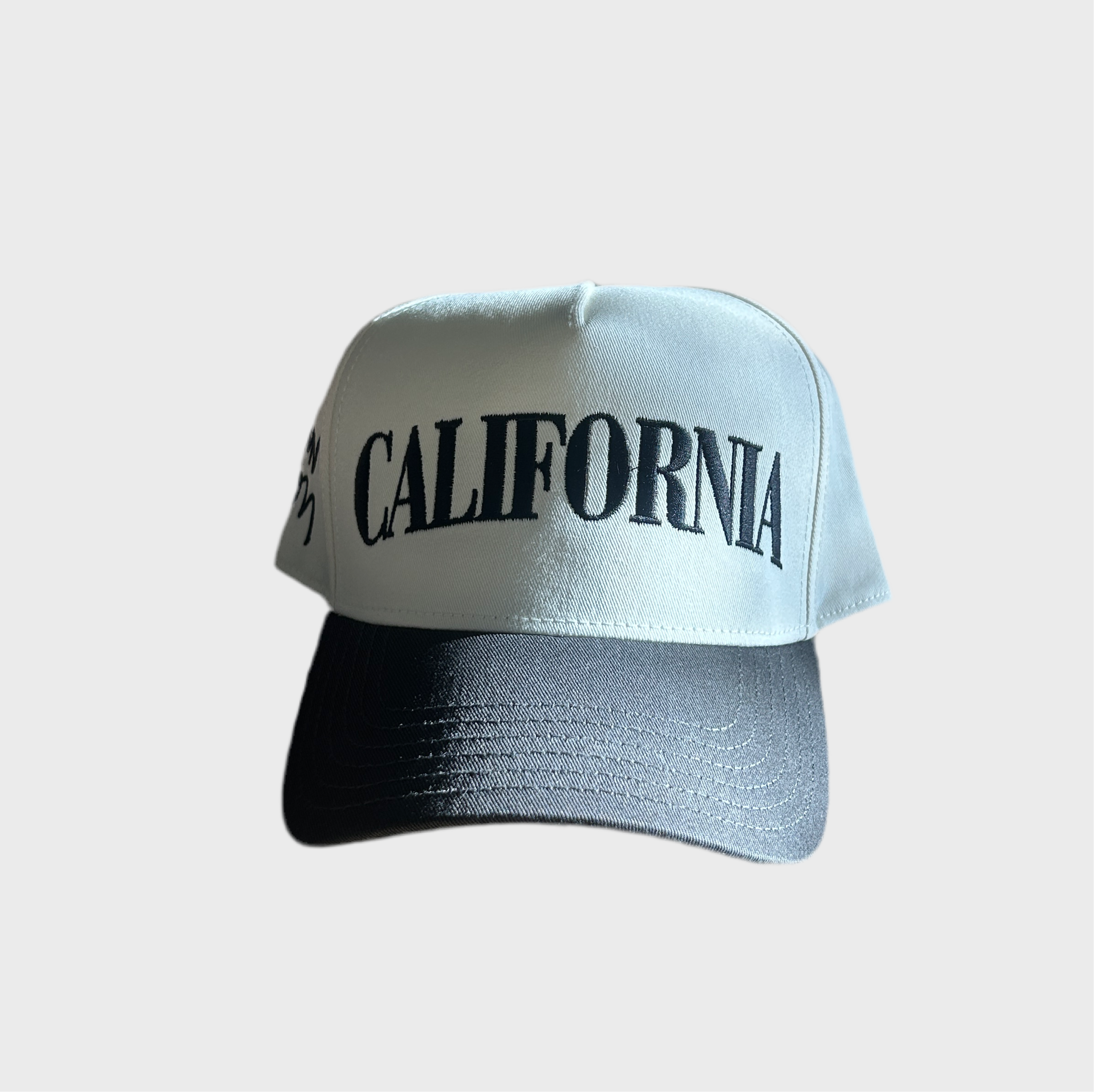 Dream On California Hat - black/natural two tone hat