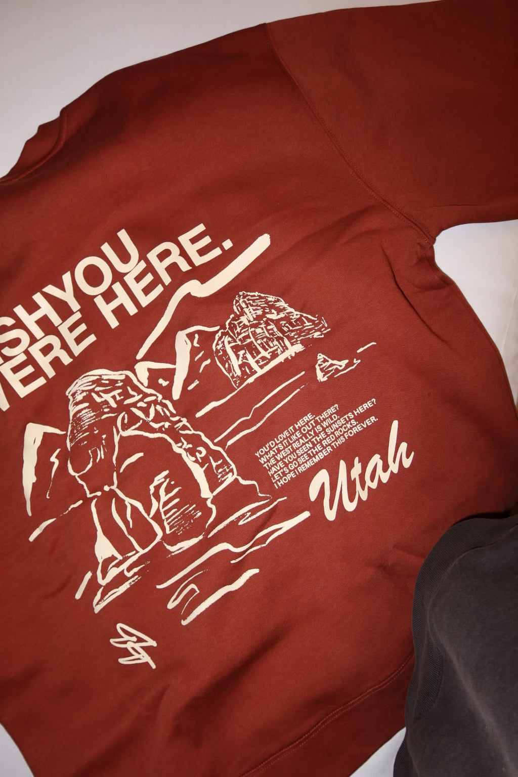 Wish You Were Here Crewneck (Utah)