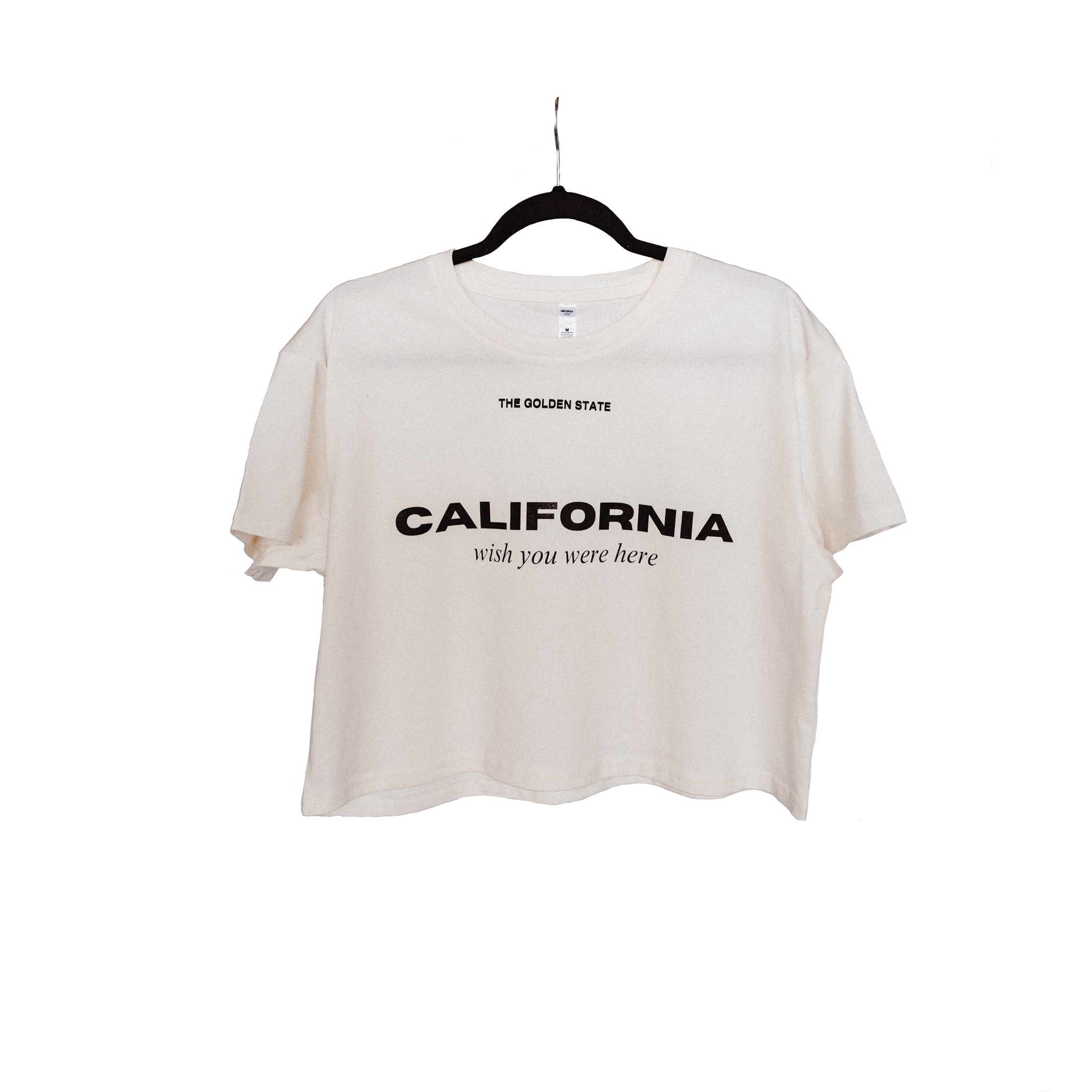 Golden State Crop Tee