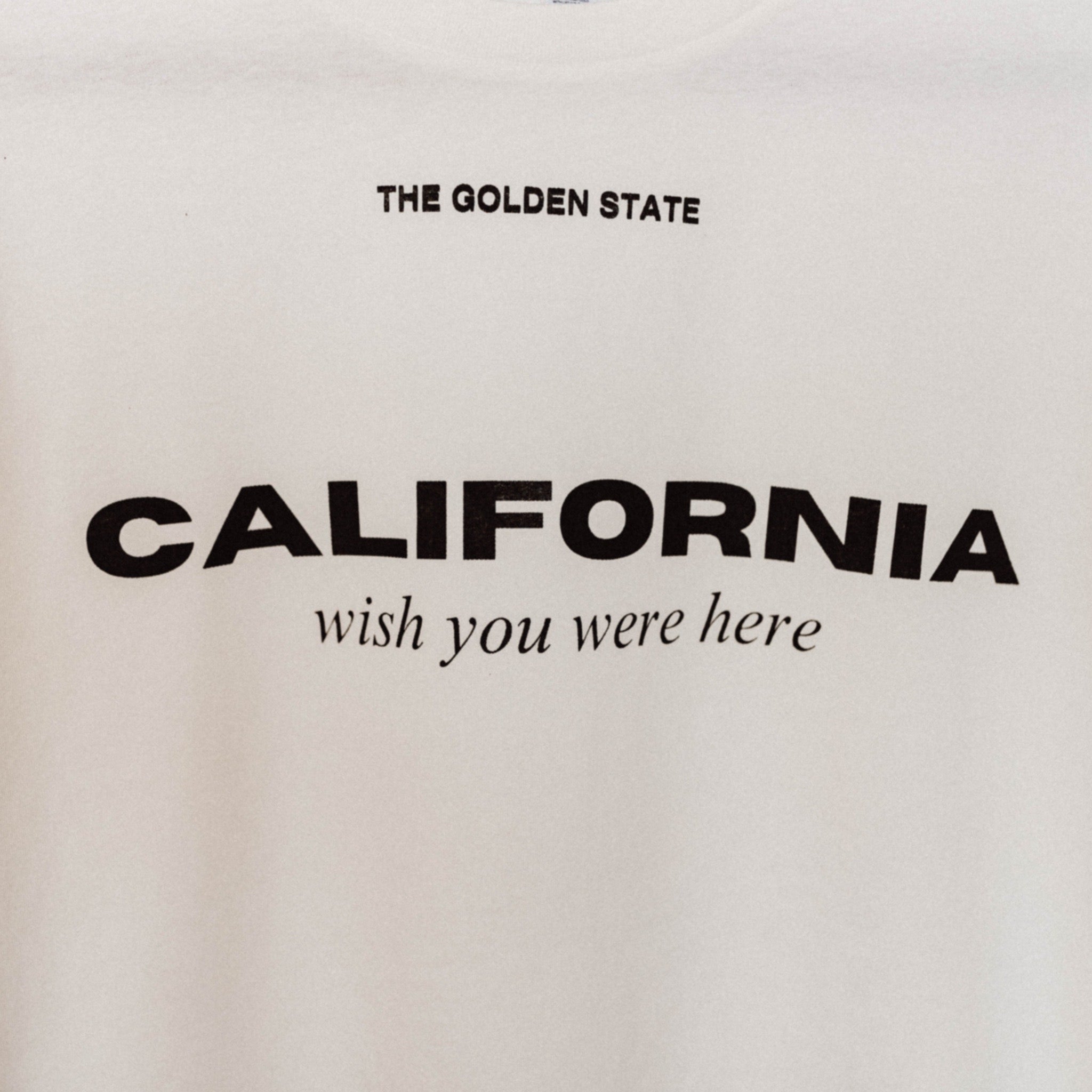 Golden State Crop Tee
