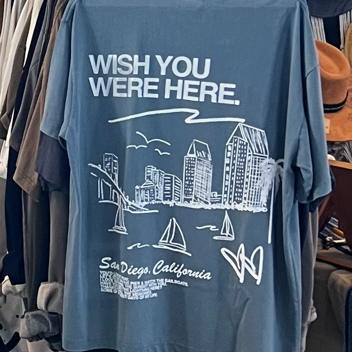 Wish You Were Here (San Diego) Tee