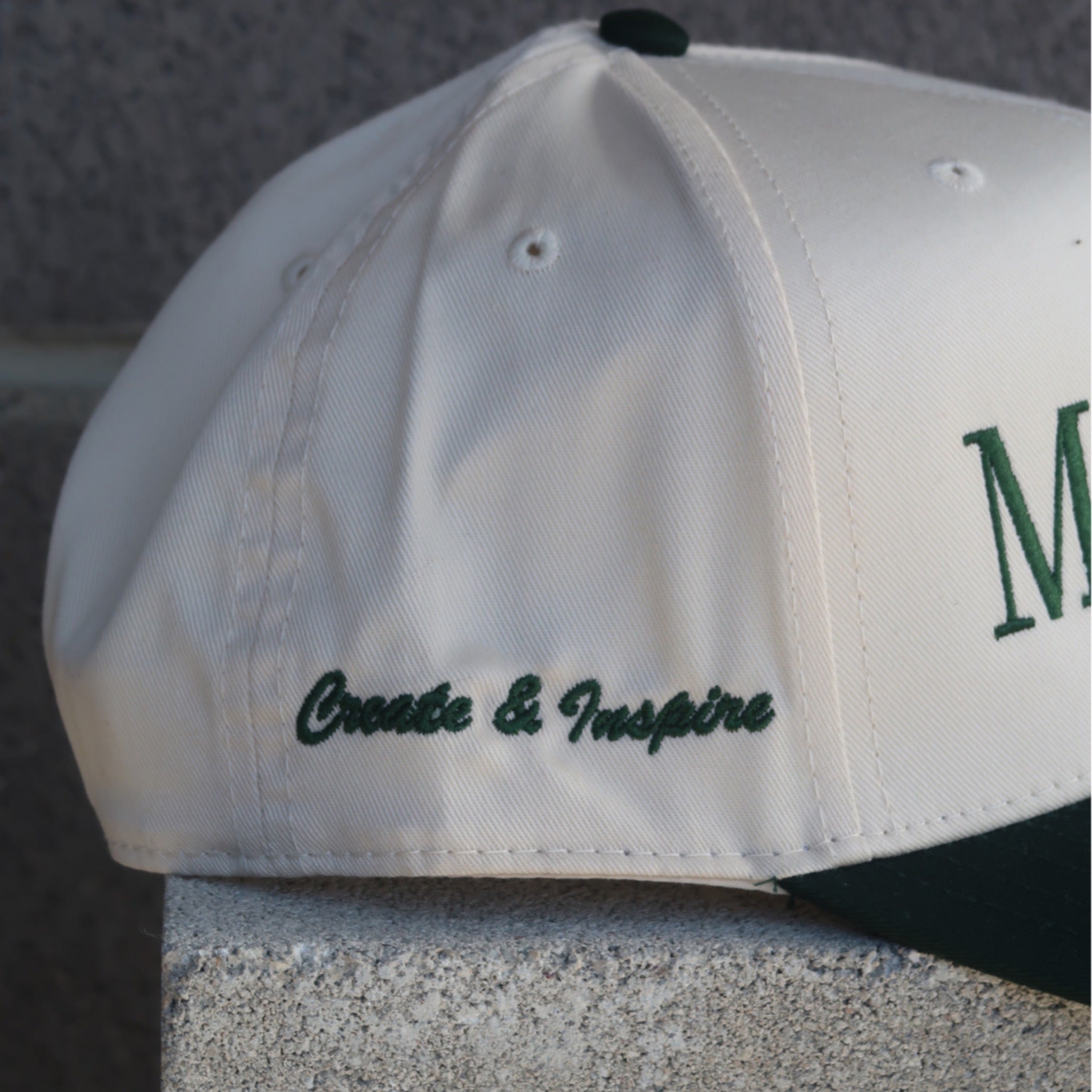 MORE ART two tone hat