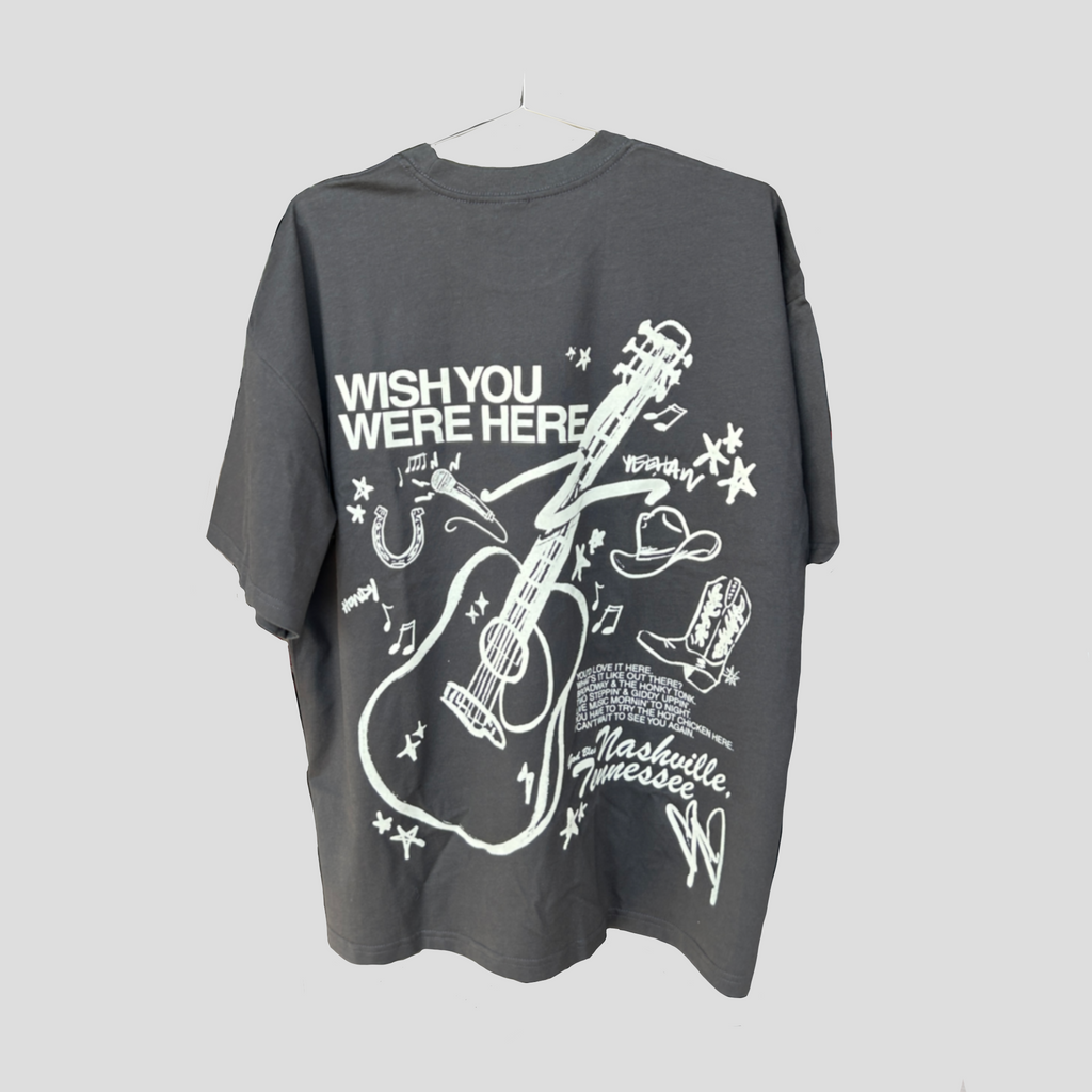 WISH YOU WERE HERE TEE- Nashville, Tennessee