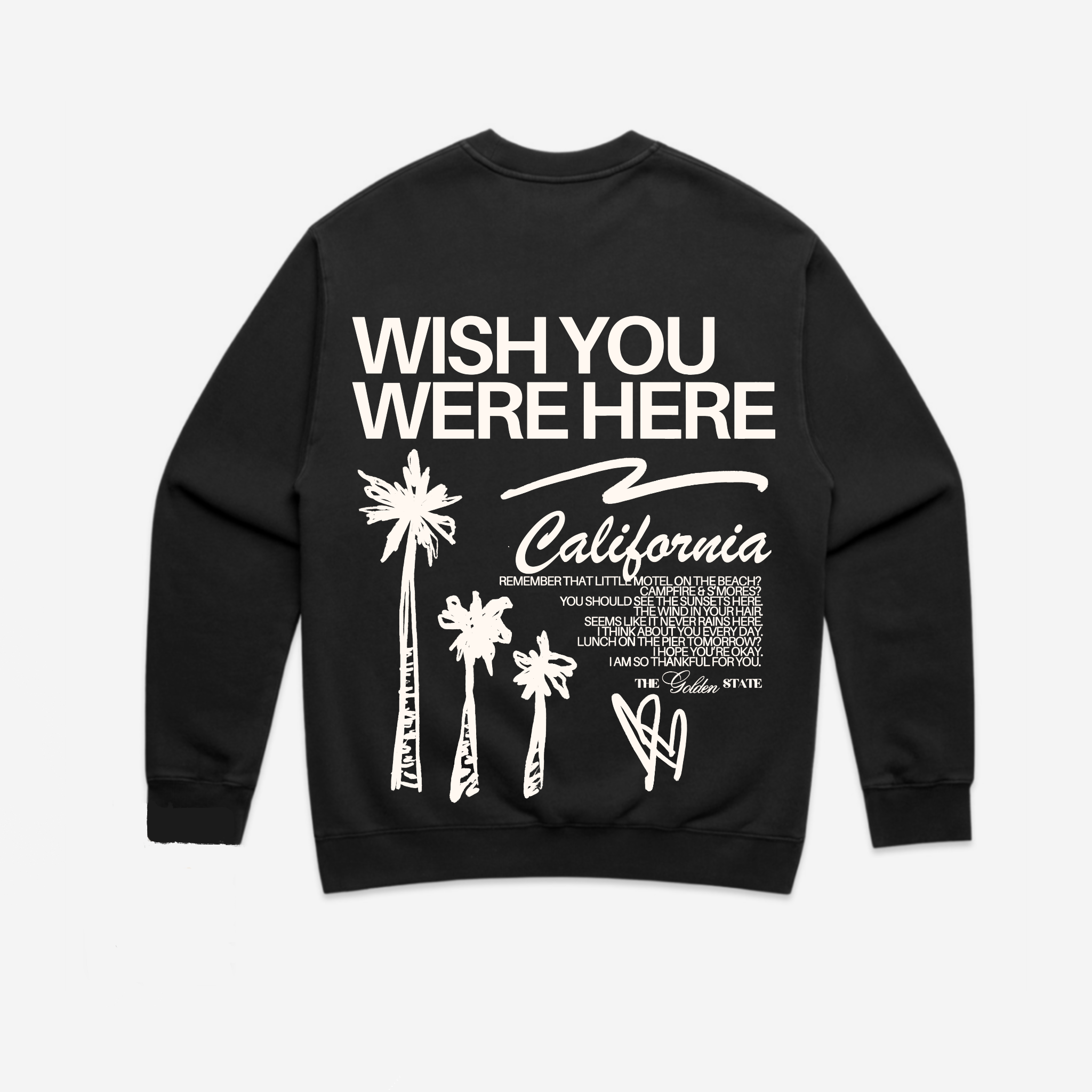 Wish You Were Here (CALI) Crewneck