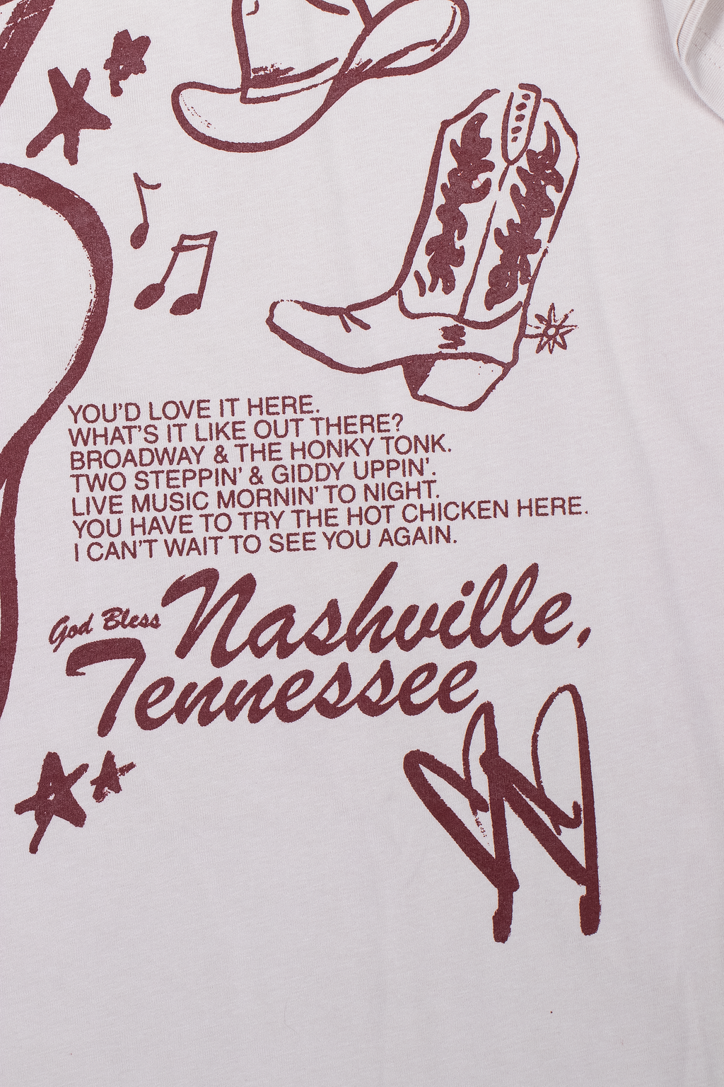 Wish You Were Here (Nashville, TN) Tee