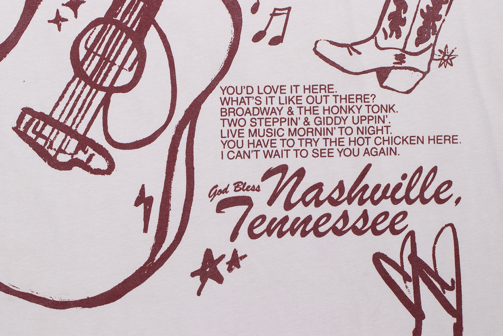 Wish You Were Here (Nashville, TN) Tee
