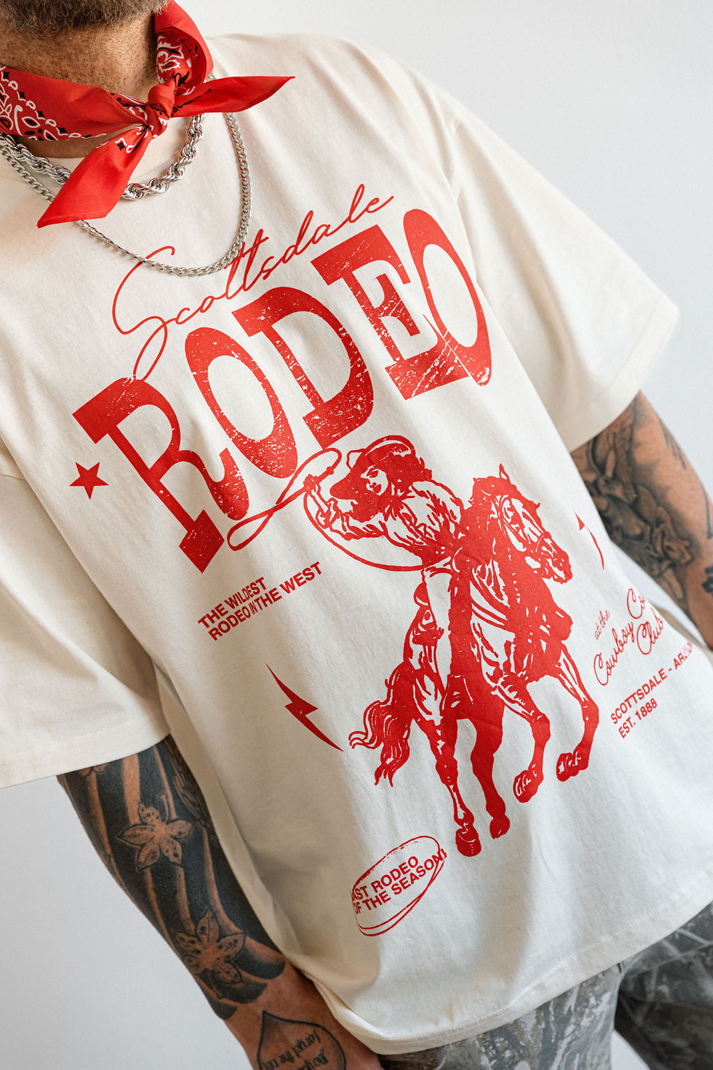 Scottsdale Rodeo Tee – Ginger CC