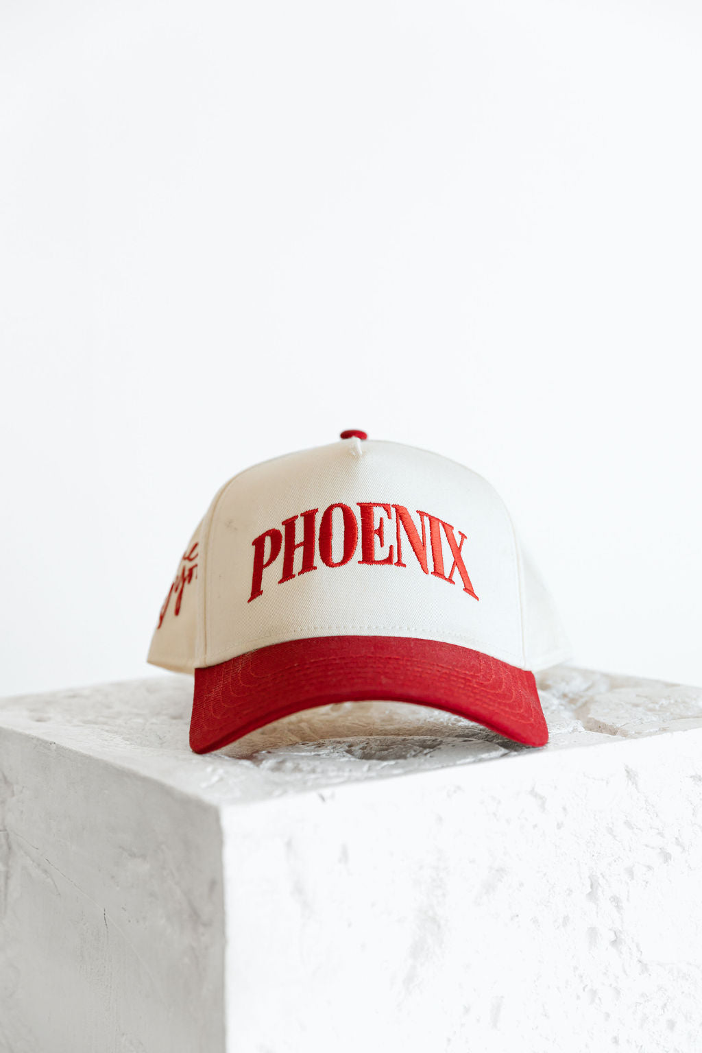 Love you PHOENIX two tone red/natural hat