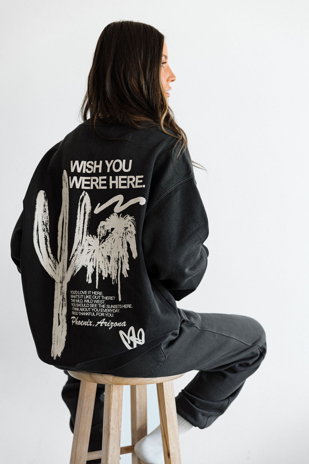 Wish You Were Here (PHX) Crewneck – Ginger CC